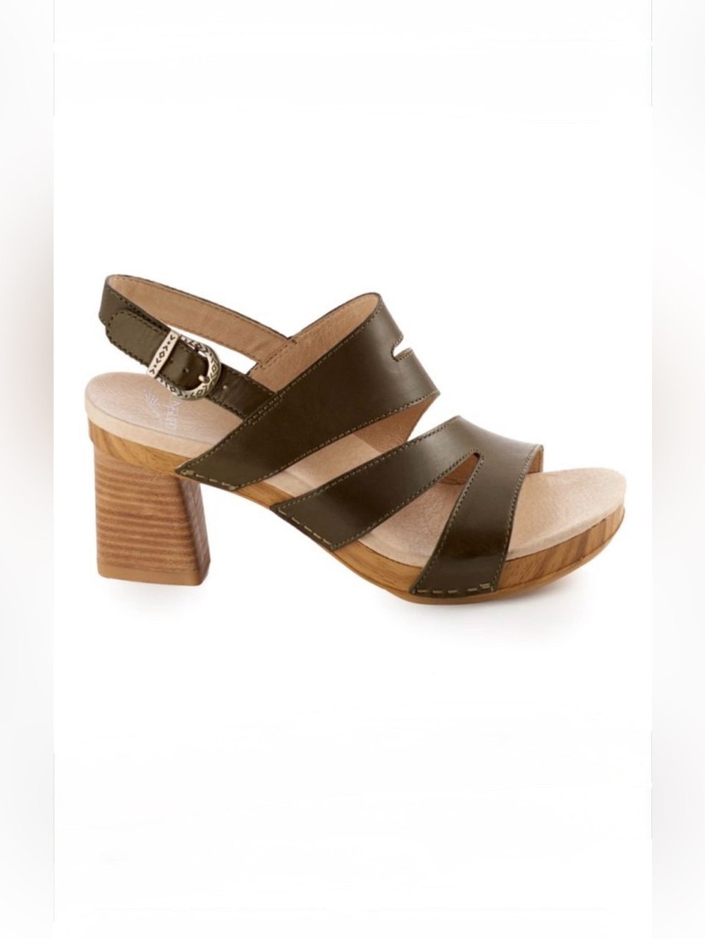Dansko Ashlee Burnished Calf Leather Sandals Size 39